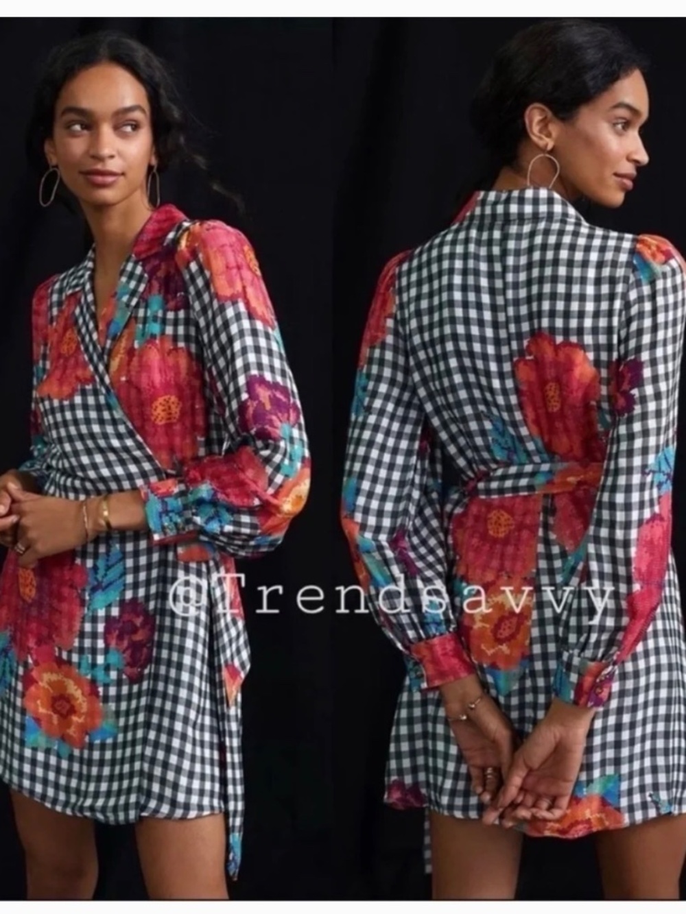 Farm Rio wrap dress - Picture 2 of 2